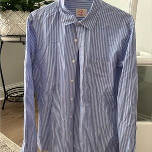Brooks Brothers men’s  Blue Striped Shirt